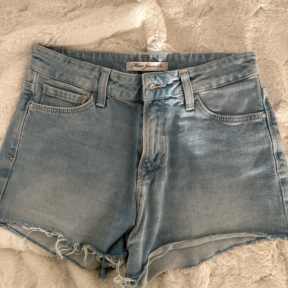 Blue Denim Shorts